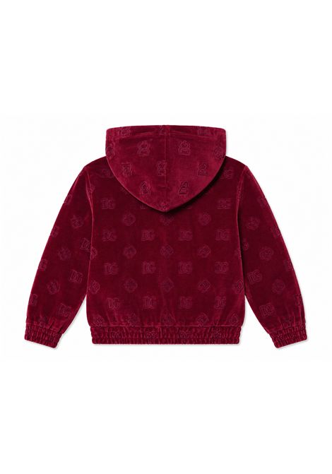 Felpa con logo DOLCE & GABBANA KIDS | L5JWDL FJ7DLR0375